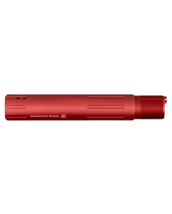 Strike ARCARPRESLICKRED Receiver Extension TubeAR Pistol Platform Red Anodized Aluminum AR Carbine