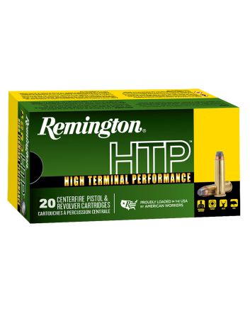 Remington Ammunition 22237 HTP357Mag 110gr Semi Jacketed Hollow Point 20 Per Box/25 Case