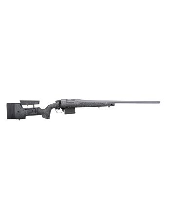 Bergara Rifles BPR2065MCHB Premier HMR Pro 6.5 Creedmoor 5+1 24" Heavy/Threaded Barrel, Tactical Gray Cerakote, Black with Gray Fleck Stock