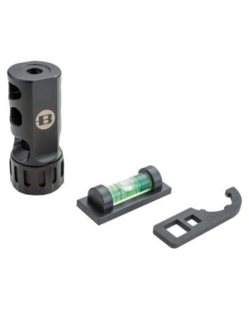 Bergara Rifles BA0007 ST-1 Self Timing Black Nitride 17-4 Stainless Steel, 5/8"-24 tpi Threads, 2.50" OAL, 6.5 Cal