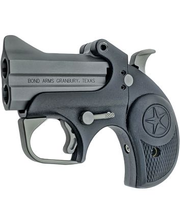 Bond Arms BABU Backup Original 9mm Luger 2rd Shot 2.50" Bead Blasted/Anti-Glare Textured Black Rubber Grips