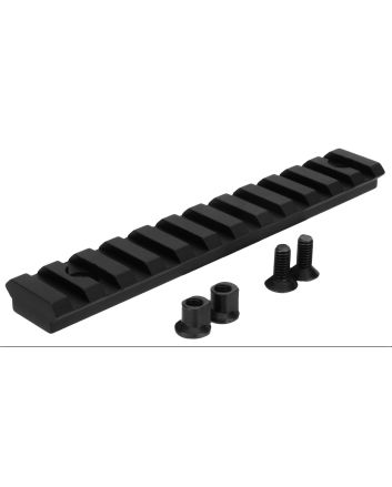 TacFire MAR103 KeyMod Picatinny Rail 5 Inch 11 SlotsBlack