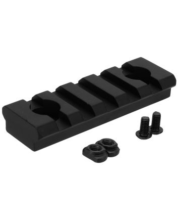 TacFire MAR105S M-LOK Accessory Picatinny Rail 2 3/8"Black Anodized