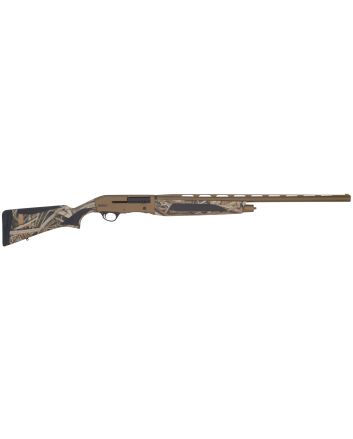 TriStar 24189 Viper Max12 Gauge 3.5" 5+1 28" Bronze Cerakote Barrel/Receiver, Mossy Oak Shadow Grass Blades Stock, Includes 4 MobilChoke