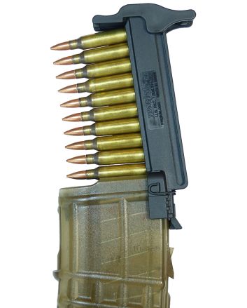 Maglula LU54B StripLULA Loader Black Polymer 10rd 223 Rem/ 5.56x45mm NATO Compatible w/ Steyr Arms AUG
