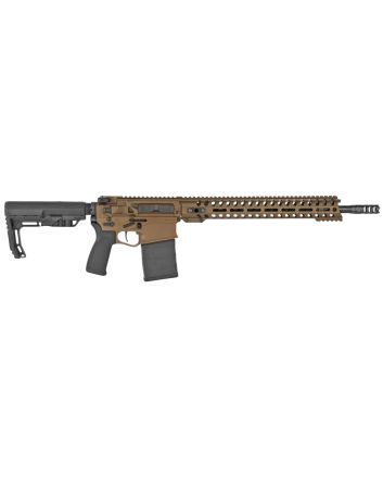 Patriot Ordnance Factory 01582 Revolution308 Win,7.62x51mm NATO 16.50" 20+1 Bronze 6 Position MFT BMS Minimalist Stock