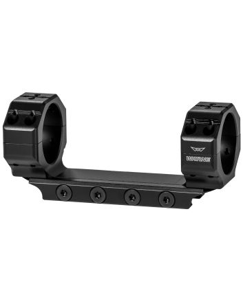 Warne 7814M Precision Mount Scope Mount/Ring Combo Black Anodized 30mm 0 MOA