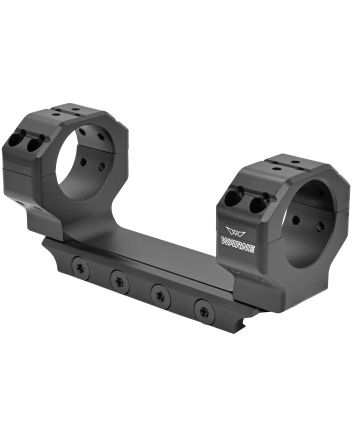 Warne 7817M Precision Mount Scope Mount/Ring Combo Black Anodized 30mm 0 MOA