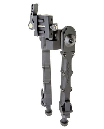 Accu-Tac SRBG200 SR-5 G2 Bipod 6.25"-10.75" Adjustment Black Hardcoat Anodized 6061-T6 Aluminum