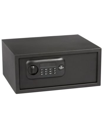 Bulldog BD1035 Digital Laptop Vault Standard Keypad/Key Entry Black Powder Coat Steel 17" x 14.50" x 7.70"