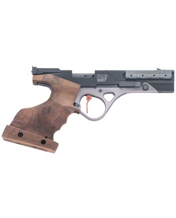 Chiappa Firearms 401138 FAS 600722 LR 5+1 5.63" Black Anodized Aluminum Slide, Grey Anodized Steel Frame Walnut Grip