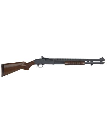 Mossberg 51665 590A1 Retrograde 12 Gauge 3" 8+1 20" Parkerized Heavy-Walled Barrel Black Rec with Ghost Ring Sight Walnut Stock Right Hand