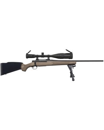Mossberg 28019 Patriot Night Train 6.5 Creedmoor 5+1 24" Matte Blued Flat Dark Earth Right Hand 6-24x50mm Scope