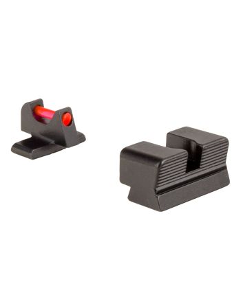 Trijicon 601050 Fiber SightsRed/Fiber Optic Front Sight-Black/Blank Rear Sight Sig Sauer P225/P226/P228 #8 Front/#8 Rear