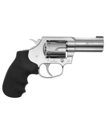 Colt Mfg KCOBRASB3BB King Cobra *CA Compliant 357 Mag 6 Shot 3" Brushed Stainless Steel Frame, Cylinder &amp; Frame Frame, Black Hogue Rubber w/Finger Grooves Grip