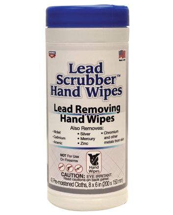 Birchwood Casey 32440 Lead Scrubber8" x 6" Wipes 40 Per Pkg