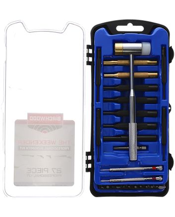Birchwood Casey 42021 Weekender Professional Gunsmith Kit Blue 27 Pieces