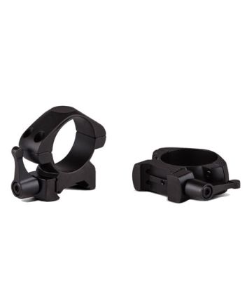 Konus 7407 Steel RingsMatte Black 1" Quick Release Medium 0 MOA