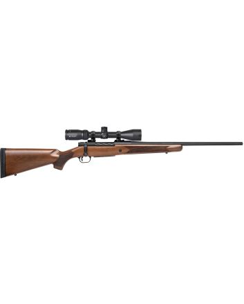 Mossberg 27942 Patriot30-06 Springfield Caliber with 5+1 Capacity, 22" Fluted Barrel, Matte Blued Metal Finish &amp; Walnut Stock Right Hand (Full Size) Includes Vortex Crossfire II 3-9x40mm Scope
