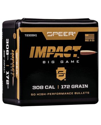 Speer TB308H1 Impact30Cal 172gr Speer Impact 50 Per Box/5 Case