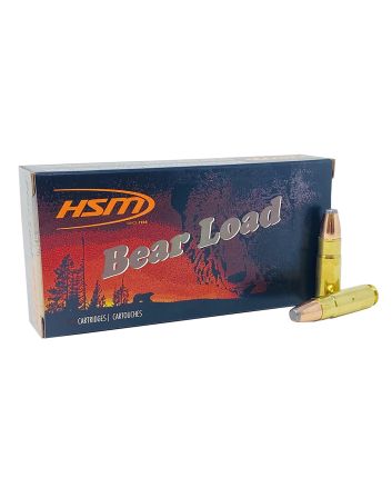 HSM 458SOCOM1N Bear Load458 SOCOM 350 gr Jacketed Flat Point 20 Per Box/ 25 Case