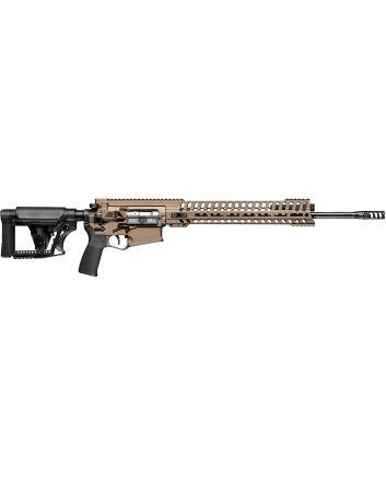 Patriot Ordnance Factory 01565 Revolution Gen4 6.5 Creedmoor 20" 20+1 Burnt Bronze Adjustable Magpul PRS Stock 14.5" M-LOK