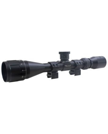 BSA 1739X40AO Sweet 17 Black Matte 3-9x 40mm AO 1" Tube 30/30 Duplex Reticle Features Dovetail Rings