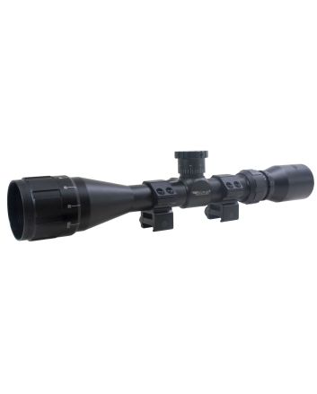 BSA 2239X40AOW Sweet 22 with Matte Black Finish, 3-9x 40mmAO, 30/30 Duplex Reticle, 1" Tube, 25 MOA Adj Size &amp; Dovetail Mount Type Includes Rings