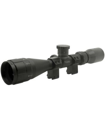 BSA 22412X40AO Sweet 22 Black Matte 4-12x 40mm AO 1" Tube 30/30 Duplex Reticle