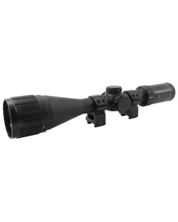 BSA HS4518X44A OPTIXBlack Matte 4.5-18x 44mm AO 1" Tube Dual Illuminated Green/Red BDC-8 Reticle