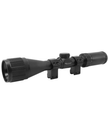 BSA AIR39X40AO OutlookMatte Black 3-9x40mm AO 1" Tube Mil-Dot Reticle