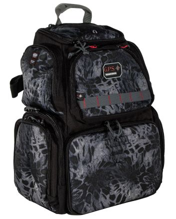 GPS Bags 1711BPPMB HandgunnerPRYM1 Blackout 1000D Nylon Holds 4 Handguns