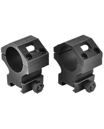 Barrett 13323 ZERO-GAP RingsBlack Anodized 30mm High