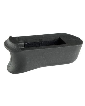 Hogue 39030 Magazine Extended Pad made of Rubber with Black Finish for 9mm Luger Kimber Micro 9 Magazines
