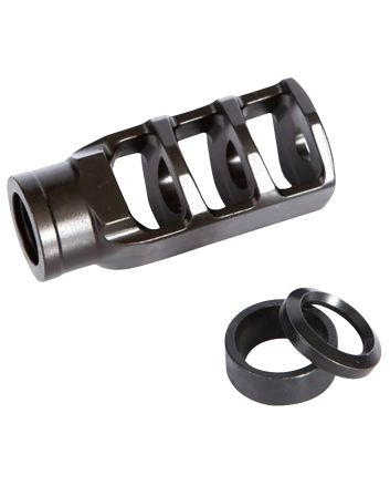 Sig Sauer KITTRDCOMP Tread Compensator Black Steel with 1/2" 28 tpi Threads for 5.56x45mm NATO M400 Tread