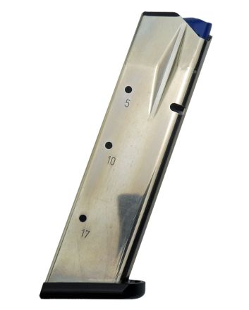 CZ-USA 11155 CZ 7517rd 9mmLuger CZ Shadow 2/75 SP-01 Nickel Steel