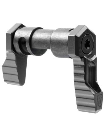 Phase 5 Weapon Systems SAFE90BLK Safety Selector 90 Degree AR-Platform Black Anodized Aluminum Ambidextrous