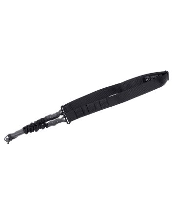 Phase 5 Weapon Systems SLGQD Single Point Sling Black Nylon Strap w/Elastic Shock-Cord 24.50-33.50" OAL Adjustable Bungee