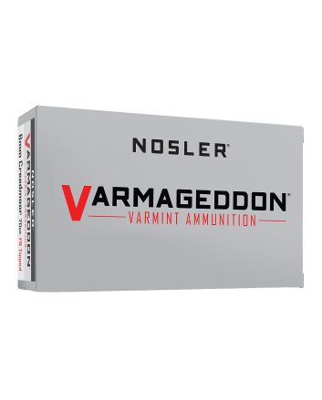 Nosler 65172 Varmageddon6mmCreedmoor 70gr Flat Base Tipped 20 Per Box/10 Case