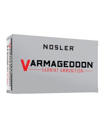 Nosler 65182 Varmageddon6.5Grendel 90gr Flat Base Tipped 20 Per Box/10 Case