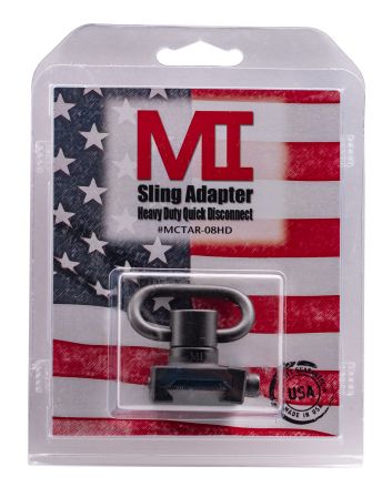 Midwest Industries MCTAR08HD Quick DetachFront Sling Adapter HD Black Aluminum