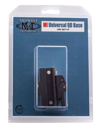 Midwest Industries MIQD170 Universal QD BaseBlack Hardcoat Anodized