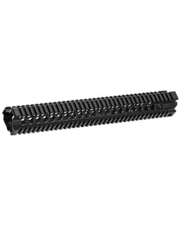 MIDWEST INDUSTRIES INC MICRT15 T-Series AR-15 6061 Aluminum Black Hard Coat Anodized 15"