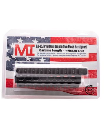 MIDWEST INDUSTRIES INC MCTAR17G2 Gen 2 AR-15 6061 Aluminum Black Hard Coat Anodized 7"