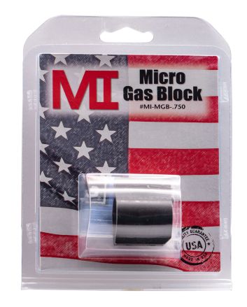 Midwest Industries MIMGB750 MicroGas Block 4140 Steel .750"