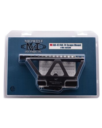 Midwest Industries MIAKSM MI AK Side Railed Scope MountBlack Hardcoat Anodized