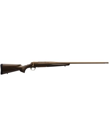 Browning 035418295 X-Bolt Pro Burnt Bronze 30 Nosler 3+1 26" Barrel With Muzzle Brake, Spiral Fluted Bolt, Burnt Bronze Cerakote, Textured Grip Paneled Carbon Fiber Stock