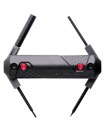Real Avid AVGLOCK41 4-in-1Black Handgun Tool Compatible w/Glock