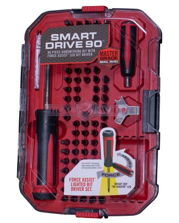 Real Avid AVSD90 Smart Drive 90 Black/Red Multiple 90 Pieces