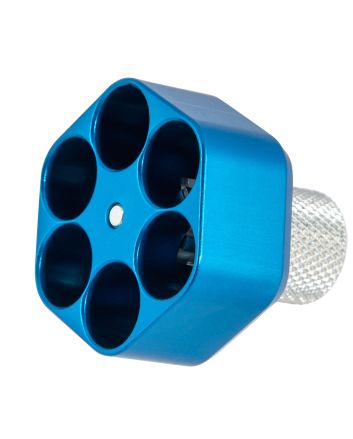 Pachmayr 02655 Competition Speedloader Made of Aluminum with Blue Finish for S&amp;W N Frame Holds up to 6rds